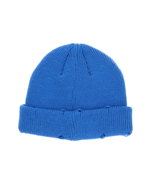 MILKFED.（ミルクフェド）の「BAR LOGO CRASH KNIT CAP（ニットキャップ/ビーニー・レディース・オレンジ/ブルー/ブラック・ONE SIZE）」の11枚目の写真