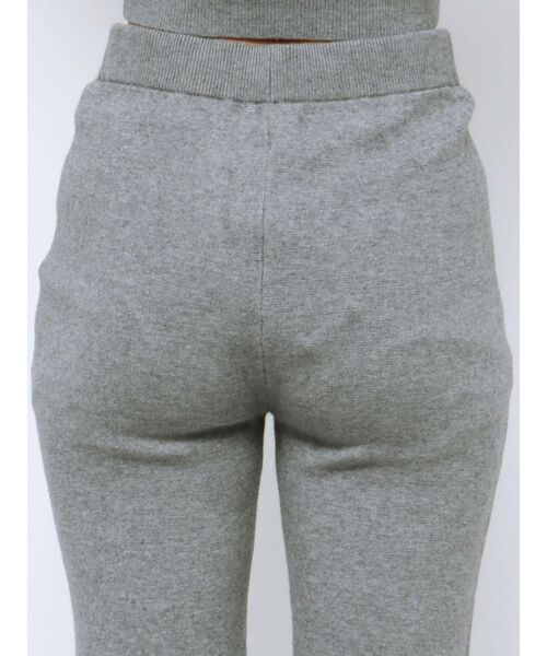 GYDA（ジェイダ）の「【セットアップ着用可】ミラノリブニットパンツ（その他パンツ・レディース・グレー/ブラック・FREE）」の20枚目の写真