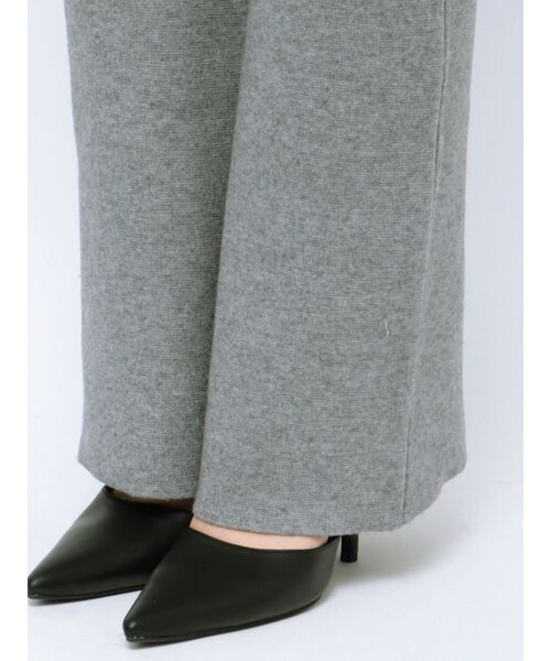 GYDA（ジェイダ）の「【セットアップ着用可】ミラノリブニットパンツ（その他パンツ・レディース・グレー/ブラック・FREE）」の21枚目の写真
