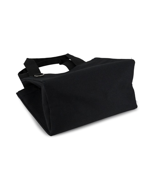 PAUL & JOE ACCESSOIRES（ポールアンドジョーアクセソワ）の「ランチトート＜ワッペン＞/PAUL & JOE ACCESSOIRES（トートバッグ・レディース・ブラック・FREE）」の5枚目の写真