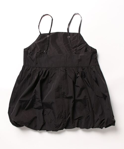 STYLEBLOCK(スタイルブロック)の「タフタバルーンキャミソール(シャツ/ブラウス・レディース・ホワイト系その他/ブラック/ホワイト・M)」の4枚目の写真