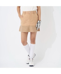 FILA GOLF/フィラゴルフ ゴルフウェア ブランド ロゴ 撥水 ストレッチ 蓄熱 ニット 中綿 スカート 【NEW LINE】