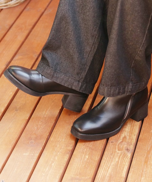 【セール】サイドZIPブーツ(ブーツ)|8(eight)(エイト) 【セール】サイドZIPブーツ(ブーツ)|8(eight)(エイト)