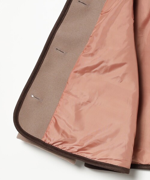 BEAMS mini(ビームスミニ)の「BEAMS mini / 2way カラー メルトン コート (90~150cm)(その他アウター・キッズ・ブラウン系その他4/オリーブ・140/100/130/120/90/110/150)」の12枚目の写真