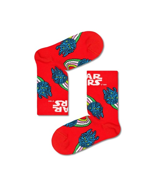 Happy Socks（ハッピーソックス）の「/Happy Socks × Star Wars/ Limited kids sock（ソックス/靴下・キッズ・レッド/ネイビー/ブラウン/ブラック・X-LARGE/LARGE/MEDIUM）」の4枚目の写真