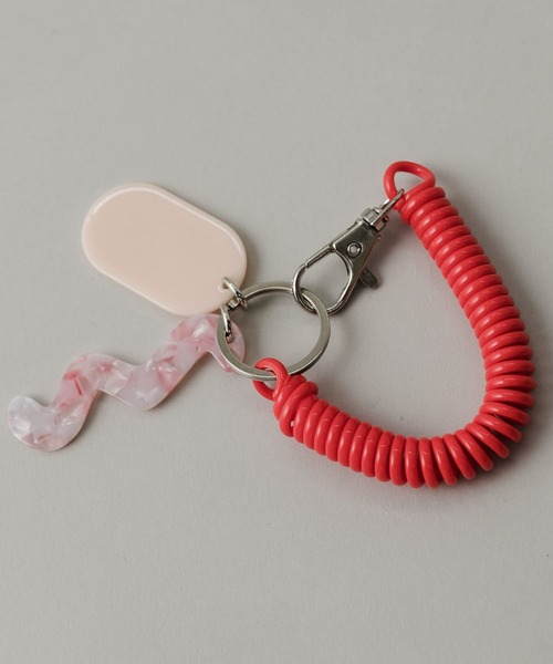 SMELLY（スメリー）の「コイルチェーンキーホルダー（キーホルダー・レディース・グリーン/ブルー/イエロー/ピンク/オレンジ/レッド/パープル/ライトブルー・-）」の11枚目の写真