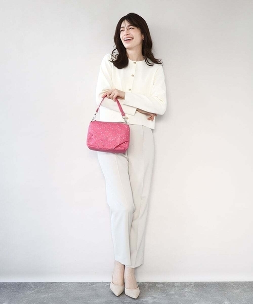 【セール】【2WAY】パンチングデザインミニショルダーバッグ（ショルダーバッグ）｜MK MICHEL KLEIN（エムケーミッシェルクラン）