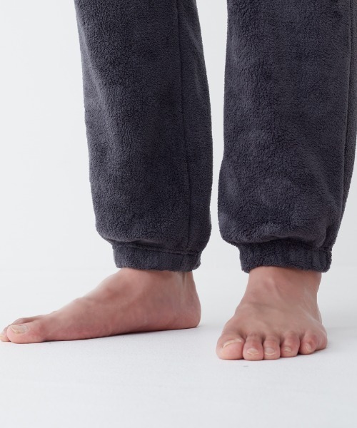 COMME CI COMME CA（コムシコムサ）の「COMME CI COMME CA/コムシコムサ　ルームウェア　長袖長パンツ　ボアフリース（ルームウェア/パジャマ・メンズ・ネイビー/グレー/チャコールグレー・MEDIUM/LARGE/X-LARGE）」の10枚目の写真