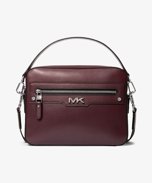 MICHAEL KORS マイケルコース レザー カメラバッグ BRYANT ぺブル レザー カメラバッグ ミディアム（ショルダーバッグ