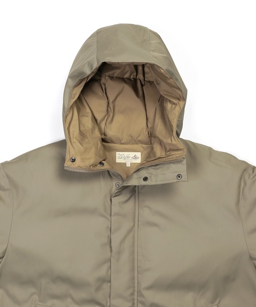 The DUFFER of ST.GEORGE(ザダファーオブセントジョージ)の「FIBER DOWN JACKET:光電子 ファイバーダウン ジャケット(ダウンジャケット/コート・メンズ・ブラック/グレイッシュベージュ・X-LARGE/LARGE/MEDIUM/SMALL)」の12枚目の写真