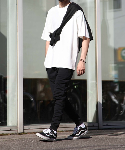 ZIP FIVE（ジップファイブ）の「【ZIP FIVE】 ポンチ 切替 テーパード スウェット イージーケア ジョガーパンツ（スウェットパンツ・メンズ・カーキ/グレー/ネイビー/ブラック/チャコール・LARGE/SMALL/MEDIUM/X-LARGE）」の15枚目の写真