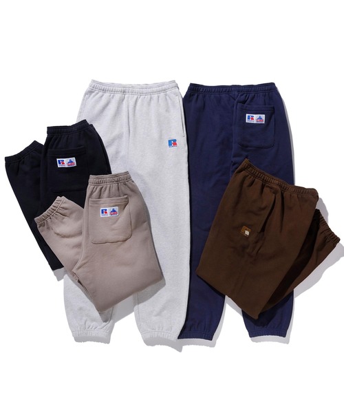 RUSSELL（ラッセル）の「XLARGE × RUSSELL SWEAT PANTS（スウェットパンツ・メンズ・ブラウン/ベージュ/ネイビー/ブラック/アッシュ・SMALL/LARGE/X-LARGE/MEDIUM）」の6枚目の写真