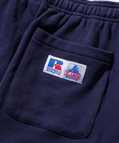 RUSSELL（ラッセル）の「XLARGE × RUSSELL SWEAT PANTS（スウェットパンツ・メンズ・ブラウン/ベージュ/ネイビー/ブラック/アッシュ・SMALL/LARGE/X-LARGE/MEDIUM）」の11枚目の写真