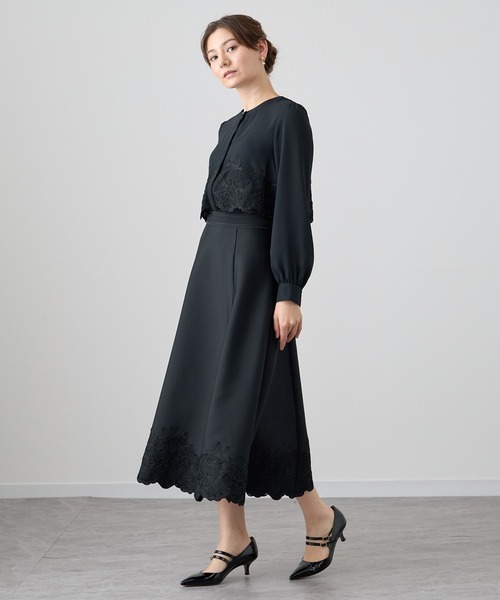 ANAYI（アナイ）の「バックサテン刺繍シャツ ブラウス（シャツ