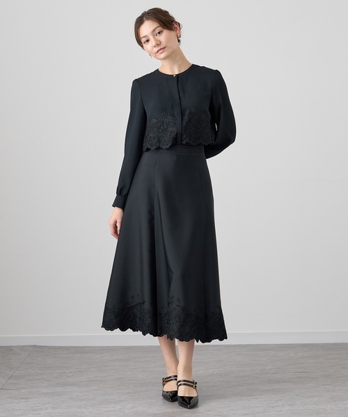 ANAYI（アナイ）の「バックサテン刺繍シャツ ブラウス（シャツ
