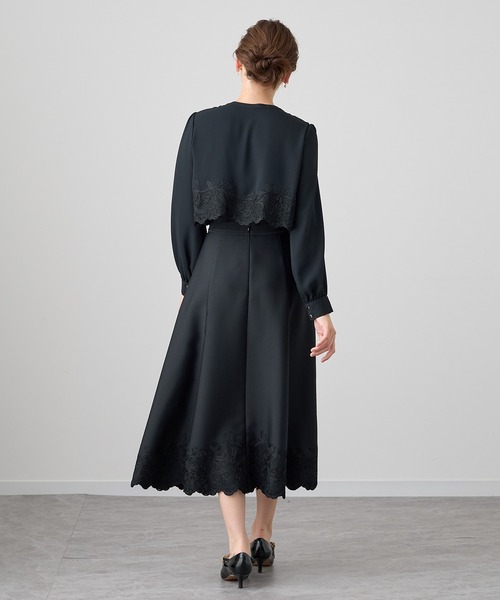 ANAYI（アナイ）の「バックサテン刺繍シャツ ブラウス（シャツ