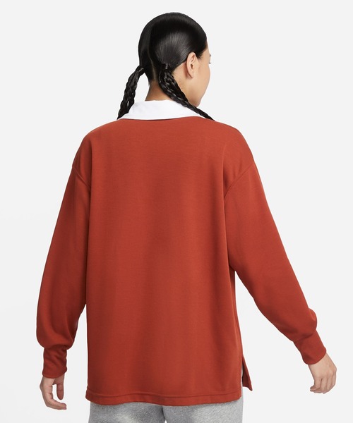 NIKE（ナイキ）の「NIKE WMNS L/S POLO FB8721（ポロシャツ