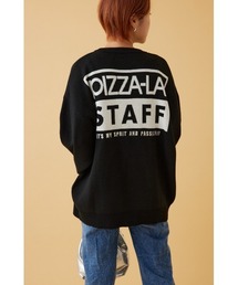 PIZZA-LA CREW KNITトップス