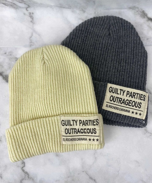 SPIGA（スピーガ）の「ﾛｺﾞ入りﾆｯﾄ帽（ニットキャップ/ビーニー・レディース・グレー/ホワイト・FREE）」の10枚目の写真