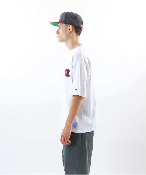 Champion(チャンピオン)の「【Champion/チャンピオン】メンズ アクションスタイル ショートスリーブTシャツ(Tシャツ/カットソー・メンズ・ホワイト/グレー/ブラック/ネイビー・X-LARGE/LARGE/MEDIUM)」の6枚目の写真