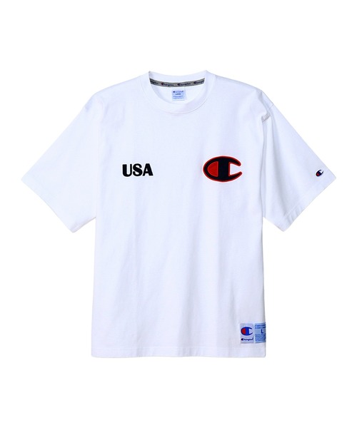 Champion(チャンピオン)の「【Champion/チャンピオン】メンズ アクションスタイル ショートスリーブTシャツ(Tシャツ/カットソー・メンズ・ホワイト/グレー/ブラック/ネイビー・X-LARGE/LARGE/MEDIUM)」の11枚目の写真