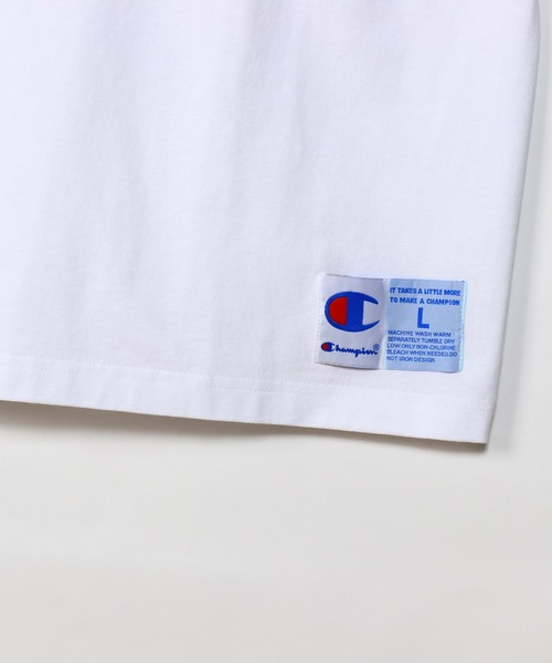 Champion(チャンピオン)の「【Champion/チャンピオン】メンズ アクションスタイル ショートスリーブTシャツ(Tシャツ/カットソー・メンズ・ホワイト/グレー/ブラック/ネイビー・X-LARGE/LARGE/MEDIUM)」の16枚目の写真