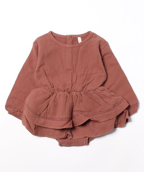 【セール】/Quincy Mae/ROSIE ROMPER | PECAN（その他ベビー用品）｜NO WAY（ノーウェイ）