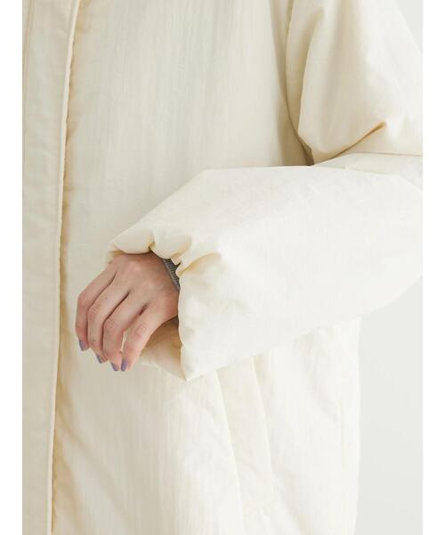 Green Parks(グリーンパークス)の「中わたスタンドカラーミドル丈ブルゾン(ブルゾン・レディース・オリーブ/アイボリー/ベージュ・FREE)」の18枚目の写真