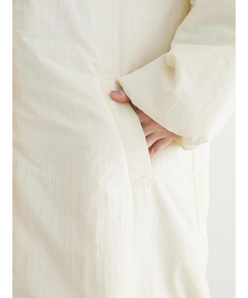 Green Parks(グリーンパークス)の「中わたスタンドカラーミドル丈ブルゾン(ブルゾン・レディース・オリーブ/アイボリー/ベージュ・FREE)」の19枚目の写真