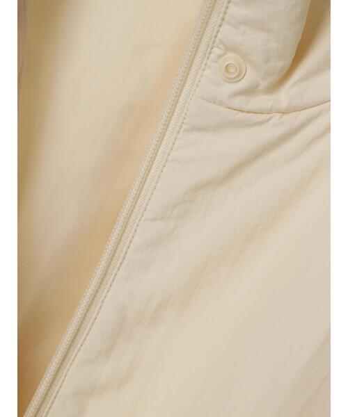 Green Parks(グリーンパークス)の「中わたスタンドカラーミドル丈ブルゾン(ブルゾン・レディース・オリーブ/アイボリー/ベージュ・FREE)」の12枚目の写真