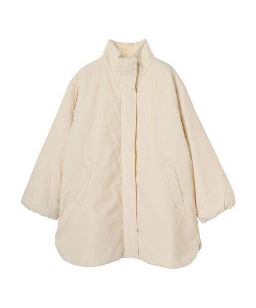 Green Parks(グリーンパークス)の「中わたスタンドカラーミドル丈ブルゾン(ブルゾン・レディース・オリーブ/アイボリー/ベージュ・FREE)」の13枚目の写真