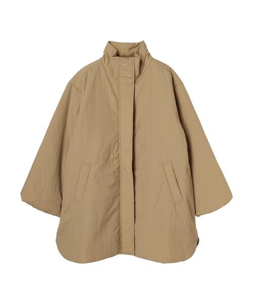 Green Parks(グリーンパークス)の「中わたスタンドカラーミドル丈ブルゾン(ブルゾン・レディース・オリーブ/アイボリー/ベージュ・FREE)」の14枚目の写真