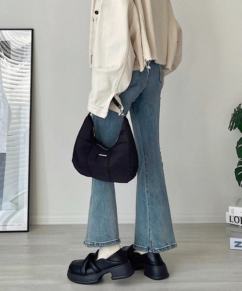 Chick(チック)の「【TAE×Chick】ツイストスクエアトゥローファー(ローファー・レディース・ブラック・23.5/24/23/24.5)」の9枚目の写真