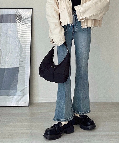 Chick(チック)の「【TAE×Chick】ツイストスクエアトゥローファー(ローファー・レディース・ブラック・23.5/24/23/24.5)」の5枚目の写真