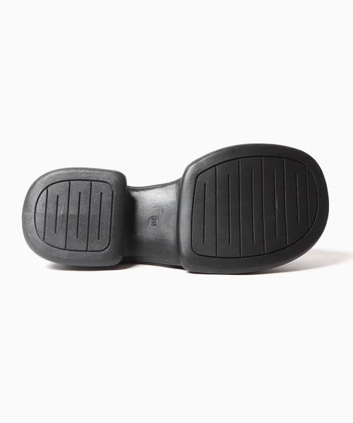 Chick(チック)の「【TAE×Chick】ツイストスクエアトゥローファー(ローファー・レディース・ブラック・23.5/24/23/24.5)」の12枚目の写真