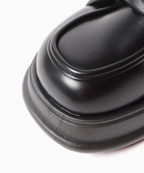 Chick(チック)の「【TAE×Chick】ツイストスクエアトゥローファー(ローファー・レディース・ブラック・23.5/24/23/24.5)」の13枚目の写真