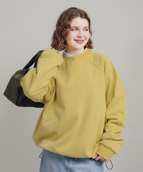 MUHET(ミュエータ)の「ドロストスウェット(スウェット・レディース・杢グレー/ブラック/マスタード・MEDIUM/X-LARGE)」の3枚目の写真