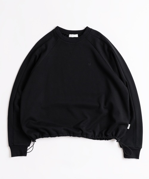 MUHET(ミュエータ)の「ドロストスウェット(スウェット・レディース・杢グレー/ブラック/マスタード・MEDIUM/X-LARGE)」の10枚目の写真