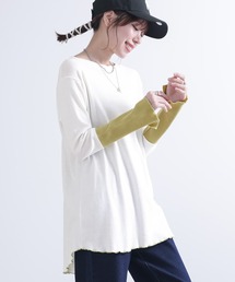 osharewalker | 『メロー切り替えロンT』(Tシャツ/カットソー)