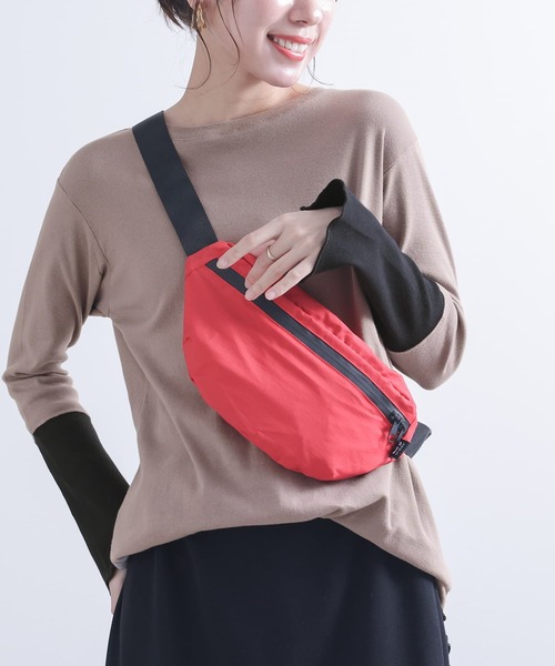 osharewalker（オシャレウォーカー）の「『メロー切り替えロンT』（Tシャツ/カットソー・レディース・オフホワイト/ブラック/モカ・1/2）」の3枚目の写真