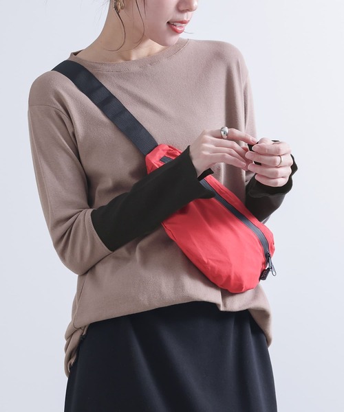 osharewalker（オシャレウォーカー）の「『メロー切り替えロンT』（Tシャツ/カットソー・レディース・オフホワイト/ブラック/モカ・1/2）」の20枚目の写真