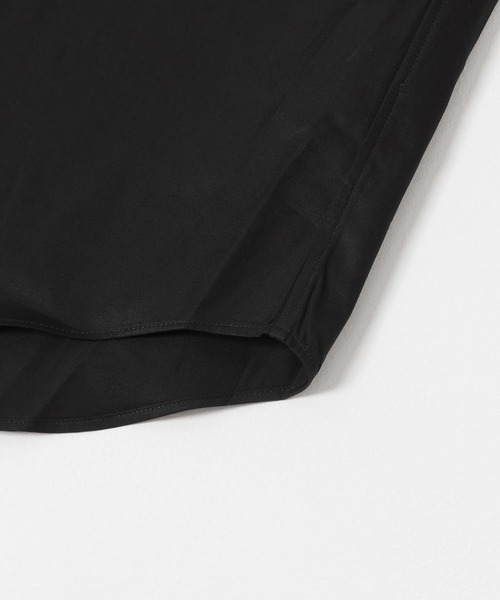 THOMAS MASON（トーマス メイソン）の「トーマスメイソンバンドカラーオーバーシャツ（シャツ/ブラウス・メンズ・ストライプ/ロイヤルブルー/ホワイト/ブラック・MEDIUM/LARGE/X-LARGE）」の19枚目の写真