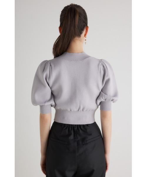 rienda（リエンダ）の「2WAYビジューニットカーデトップス 春服（カーディガン/ボレロ・レディース・ブラック/ホワイト/ピンク/ライトグレー・FREE）」の22枚目の写真