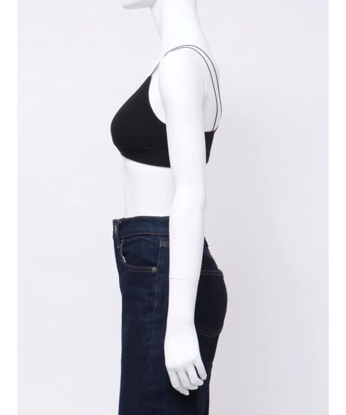 MERCURYDUO（マーキュリーデュオ）の「カップ付チューブトップ（チューブトップ・レディース・ベージュ/ブラック・FREE）」の6枚目の写真