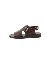 マーガレットハウエル 23SS OILED LEATHER SANDAL マーガレットハウエル 23SS OILED LEATHER SANDAL