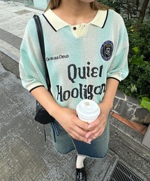 CIAOPANIC | 【ユニセックス】フットボールニットシャツ(Tシャツ/カットソー)