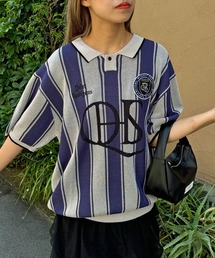 CIAOPANIC | 【ユニセックス】フットボールニットシャツ(Tシャツ/カットソー)