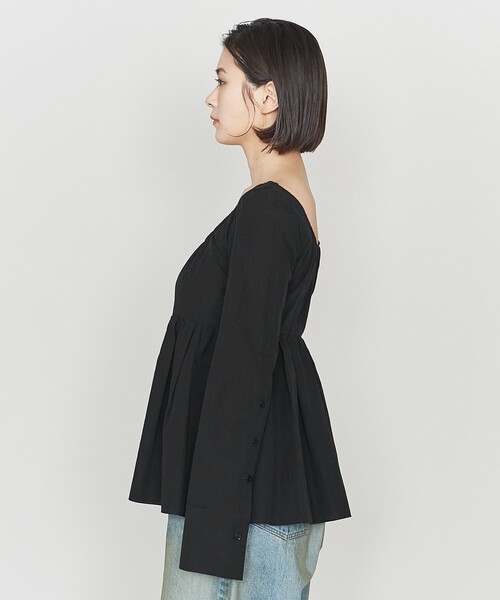ASTRAET（アストラット）の「＜ASTRAET＞Uネック キリカエ ギャザー 