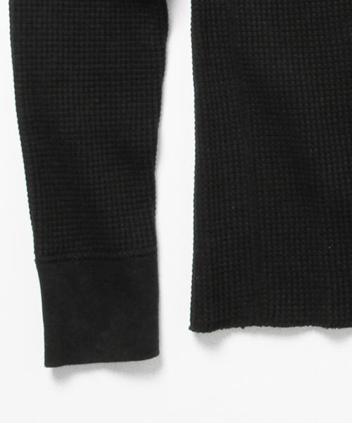BEAMS(ビームス)の「BEAMS / サーマル クルーネック L/S Tシャツ(Tシャツ/カットソー・メンズ・ホワイト系その他/ブラック系その他/ブラック/ネイビー/ホワイト・X-LARGE/MEDIUM/SMALL/LARGE)」の8枚目の写真