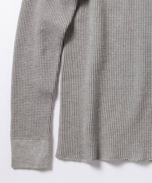 BEAMS(ビームス)の「BEAMS / サーマル クルーネック L/S Tシャツ(Tシャツ/カットソー・メンズ・ホワイト系その他/ブラック系その他/ブラック/ネイビー/ホワイト・X-LARGE/MEDIUM/SMALL/LARGE)」の21枚目の写真